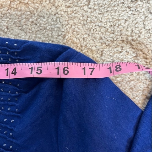 CHICOS Women’s Royal Blue Top Size 3 - Picture 5 of 8